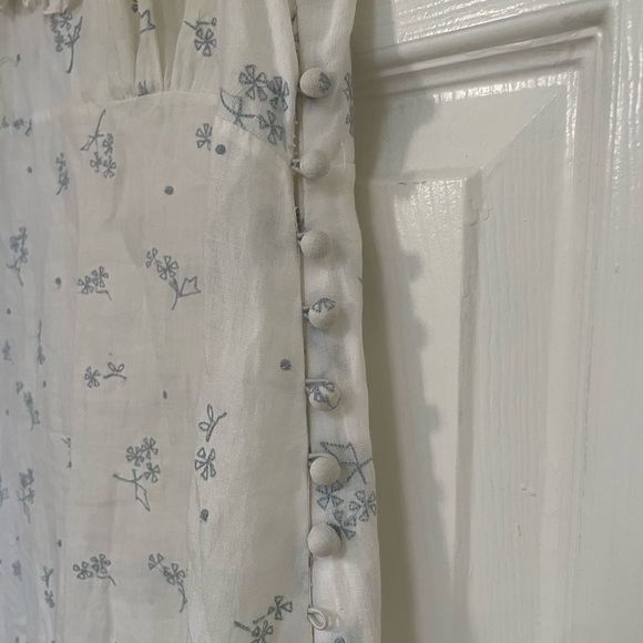 Doen white embroidered dress - Picture 4 of 5